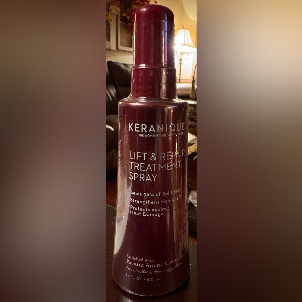 Keranique Lift and Repair Treatment Spray for Thicker Fuller Hair 3.4 OZ, New